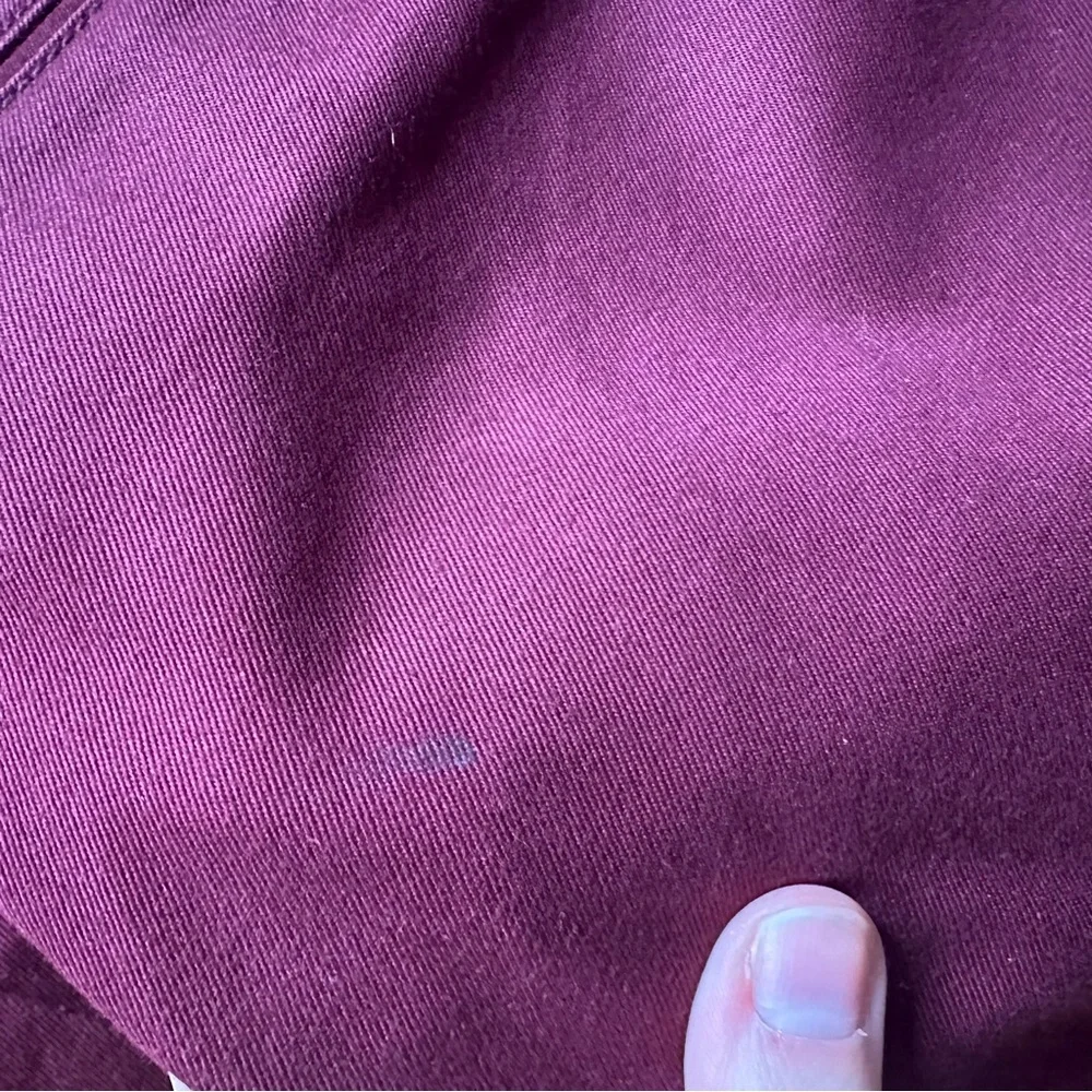 💜 J. Crew Wine Red Stretch 484 Slim Chino Pants (W28 L32)